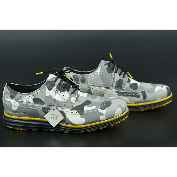 Cole Haan Original Grand Camo Wing Oxford Golf Shoes Sneakers SZ 8 New main image 6